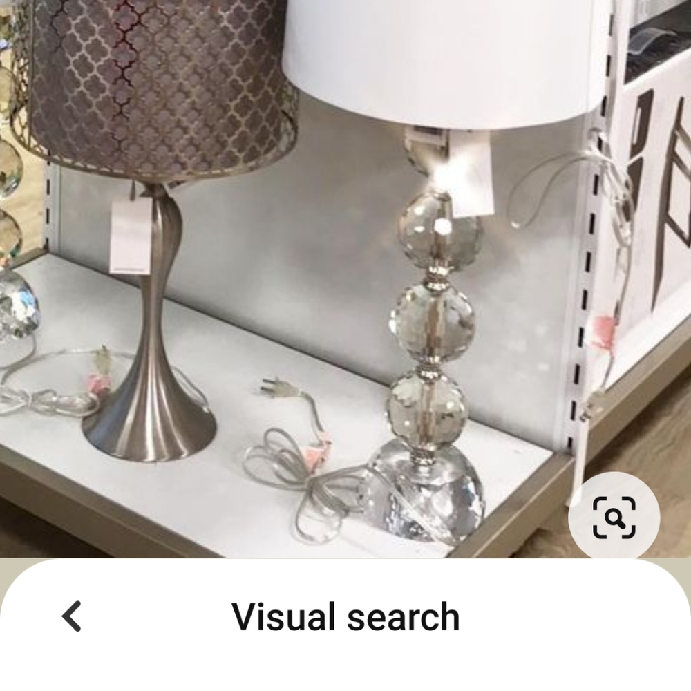 ISO In search of HomeGoods crystal lamp Do Not Buy